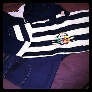 3-piece Capri denim set